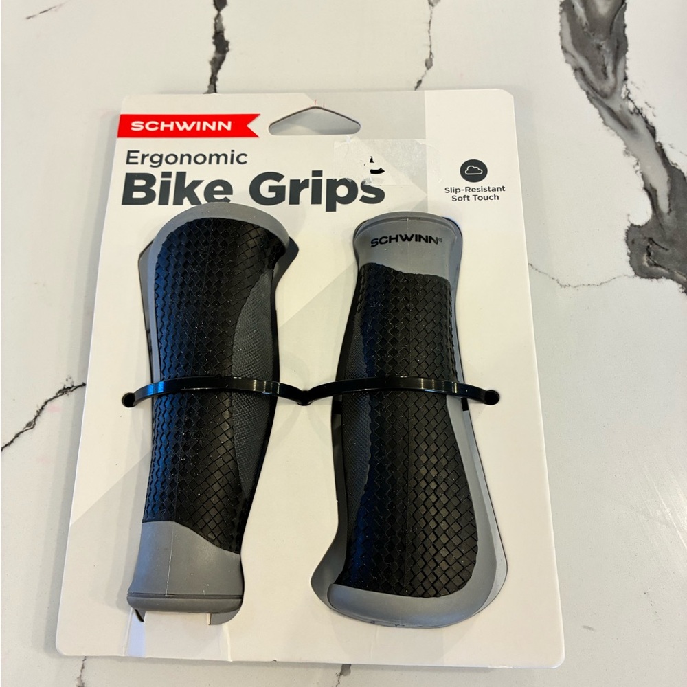 Schwinn Black and Gray Ergonomic Bike Grips